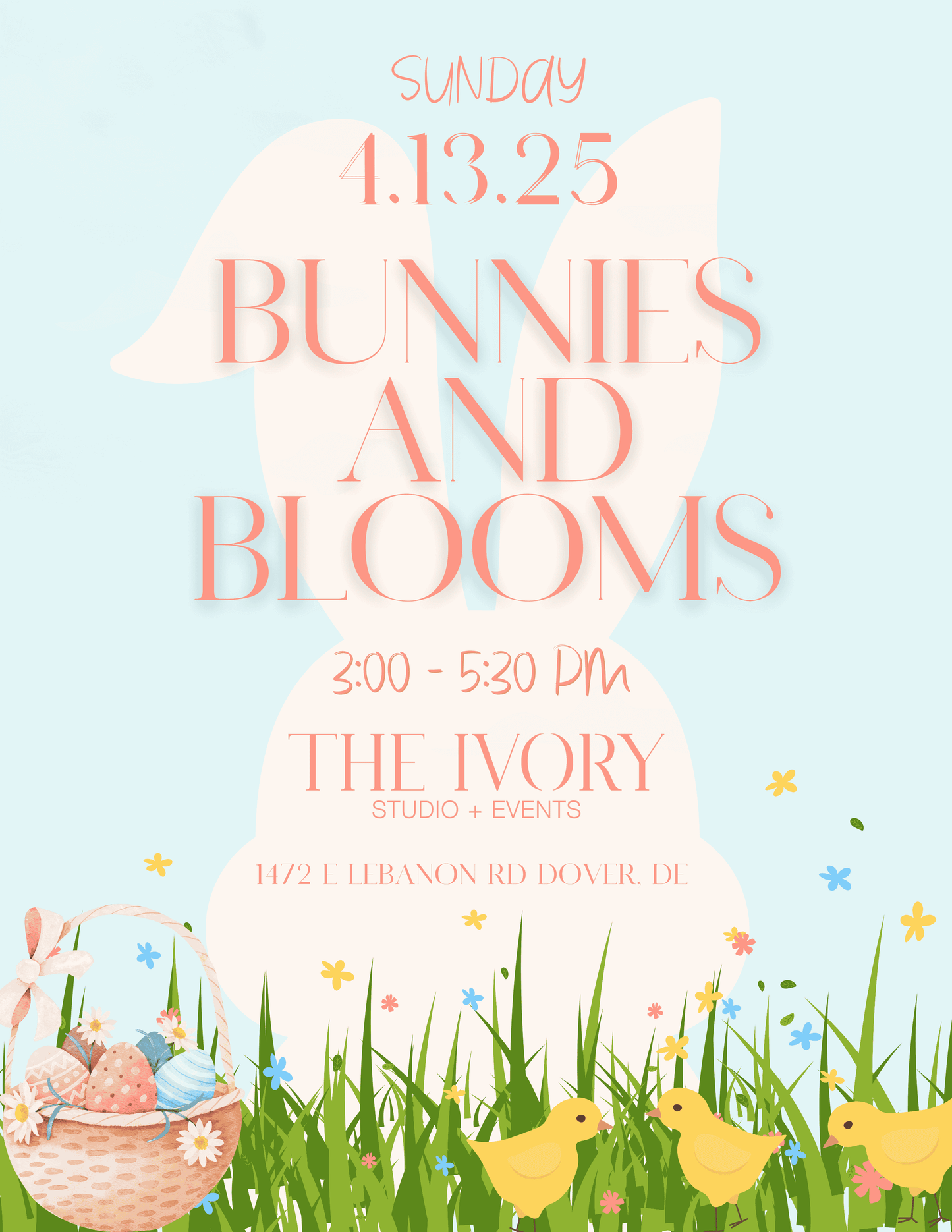 Bunnies and Blooms