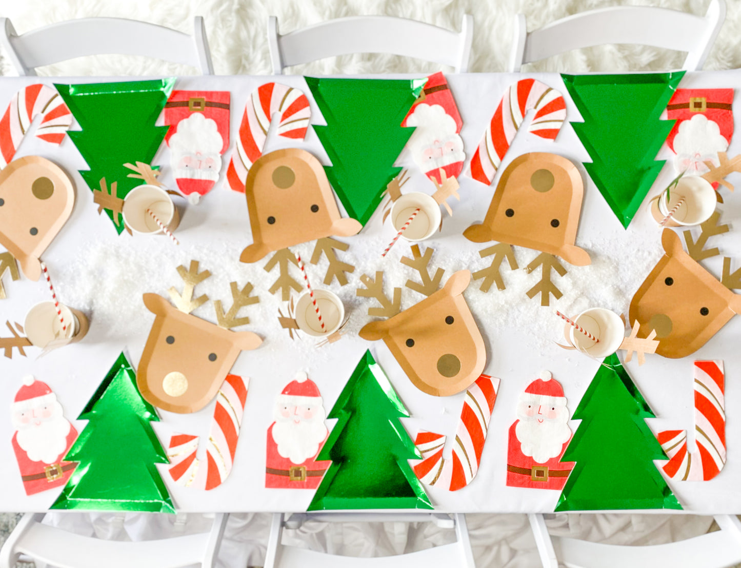 Candy Cane Napkins