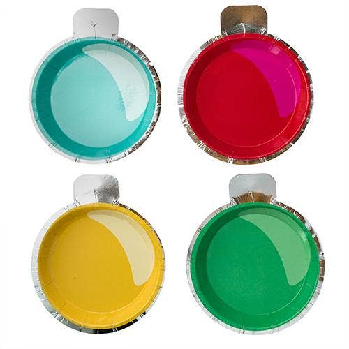 Ornament Canapé Plates, Mixed Pack