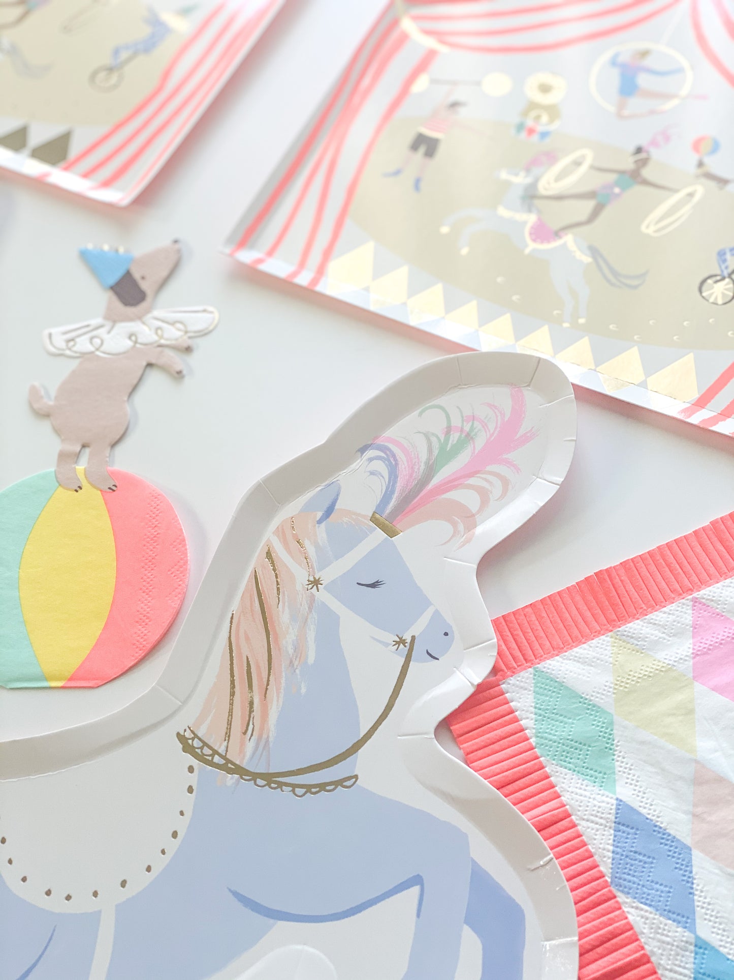 Circus Parade Plates