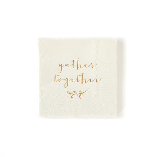 Gather Together Cocktail Napkin