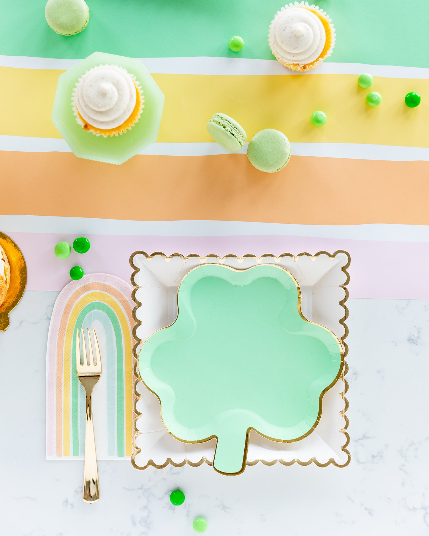Pastel Clover Plate