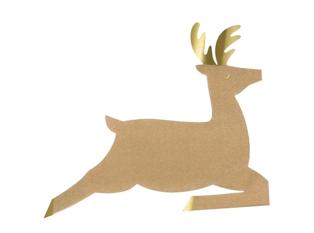 Leaping Reindeer Napkins