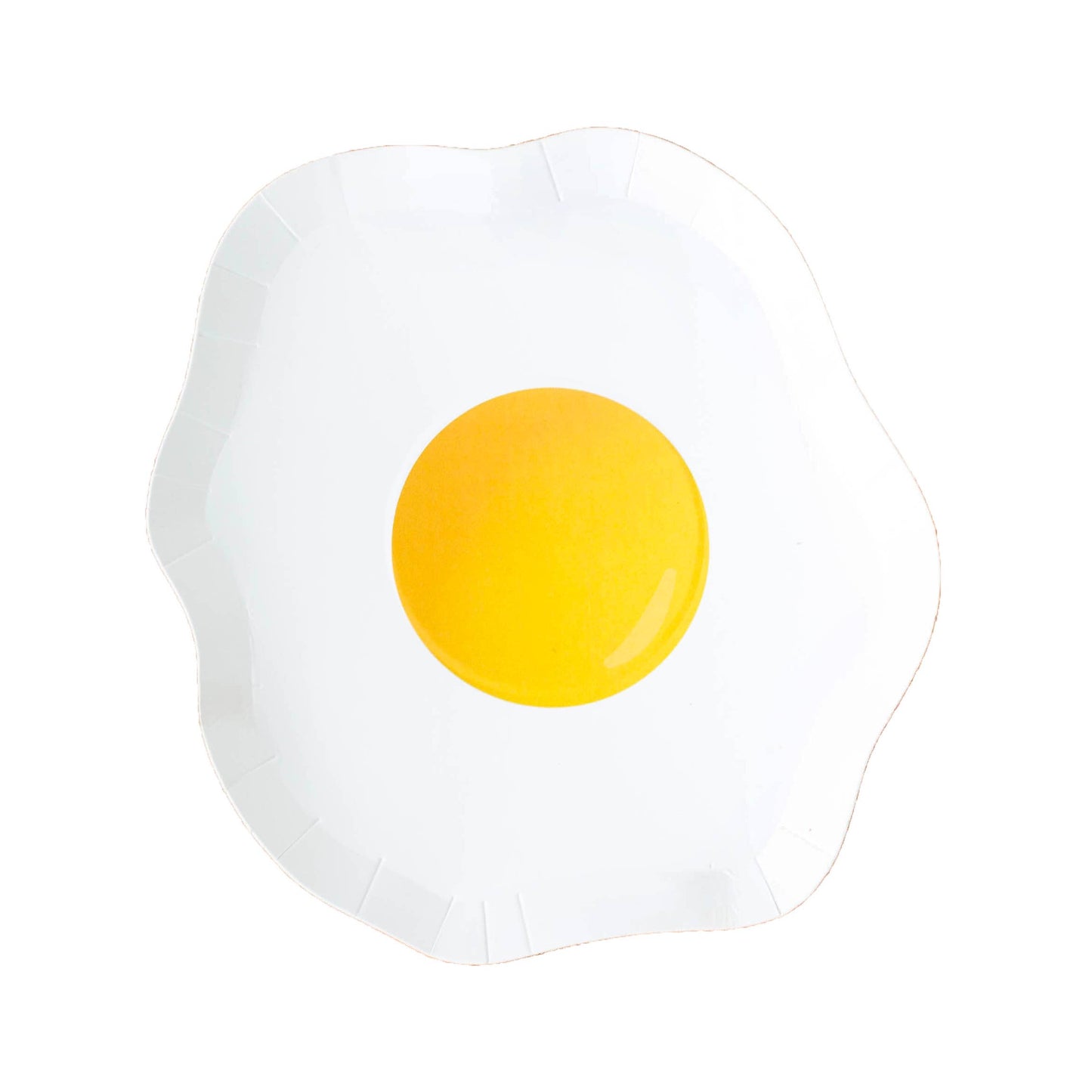 Yolks on You, Die-Cut Dessert Plates