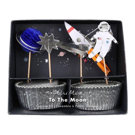 To The Moon Cupcake Kit