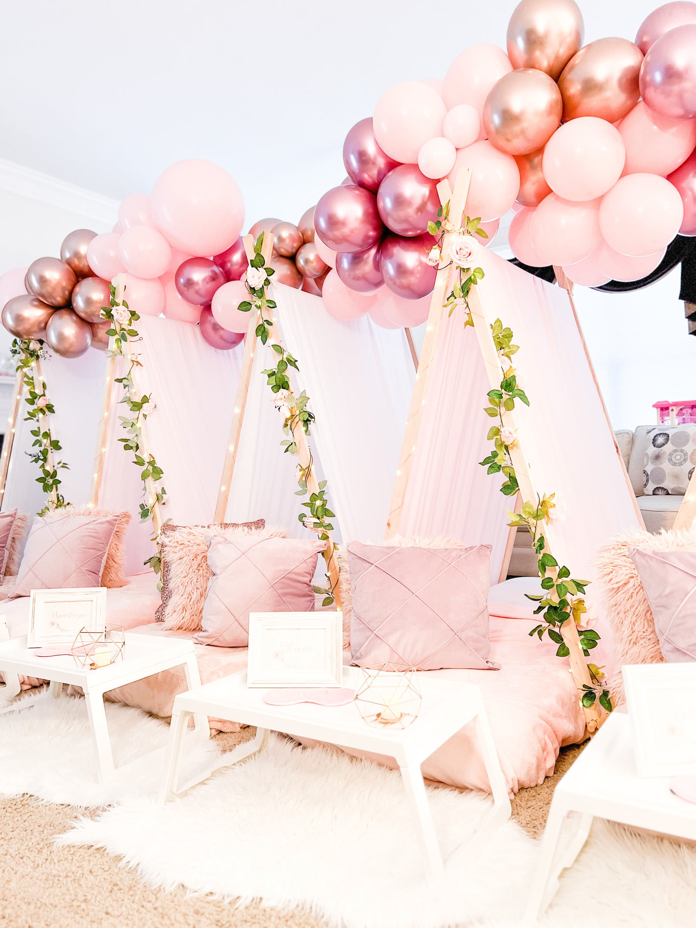 Delaware Sleepover Party Tent Rentals | Event Styling | Party Supply ...