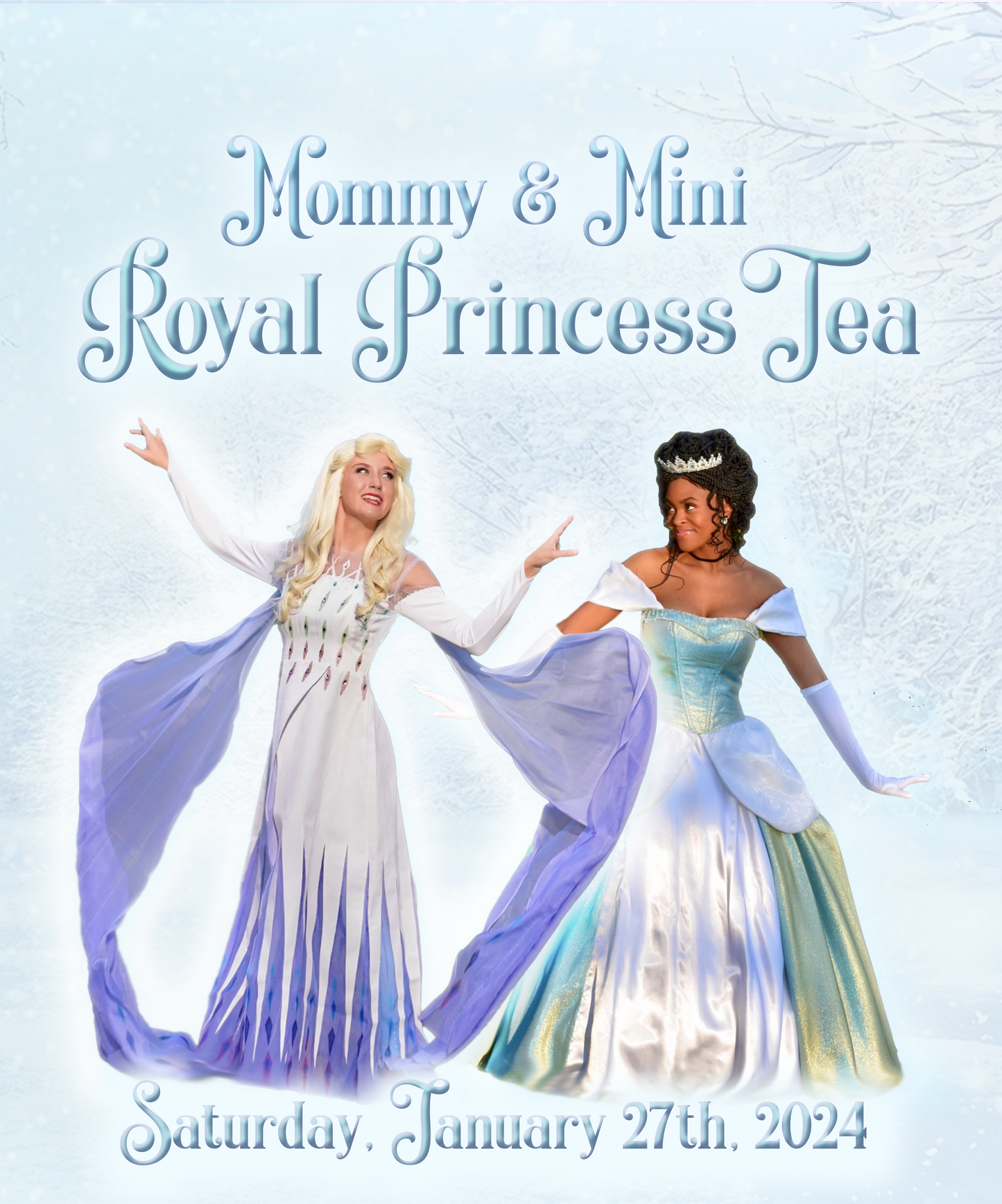 Mommy and Mini Royal Princess Tea