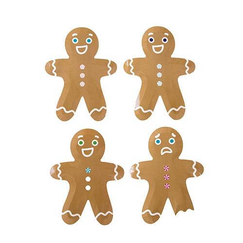 Gingerbread Plates, Mixed Pack
