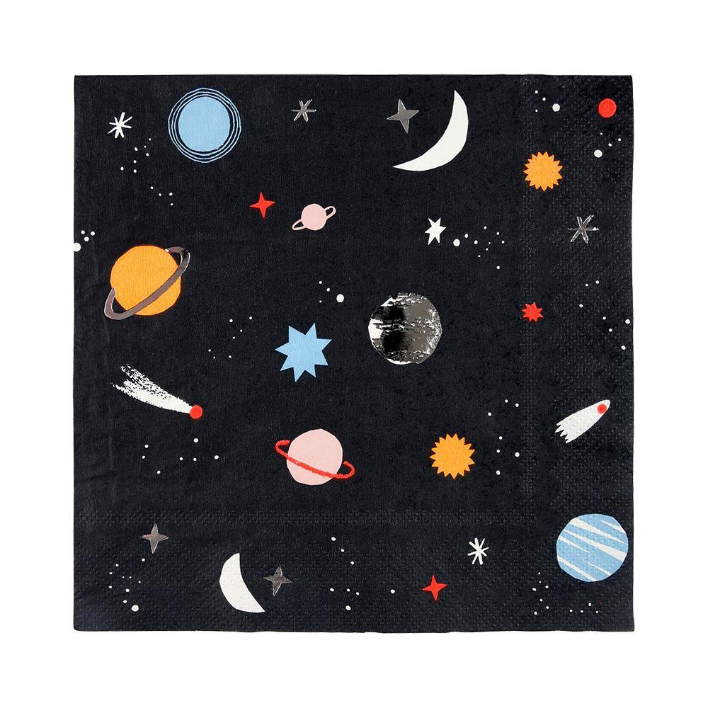 To the Moon Large Napkins