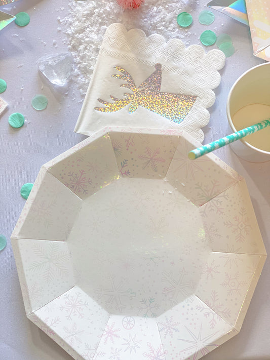 Frosted Large Plates