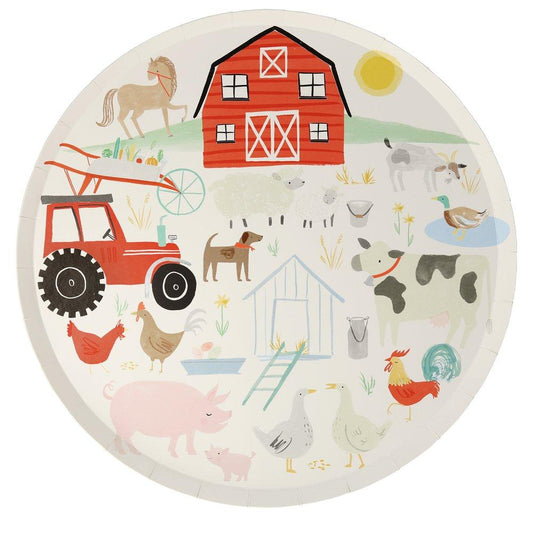 On the Farm Large Plates