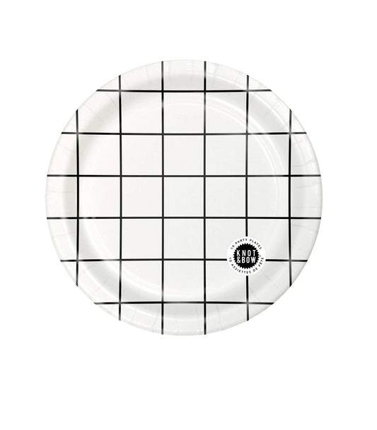 Windowpane Large Party Plate