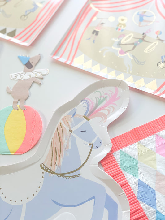 Circus Parade Plates