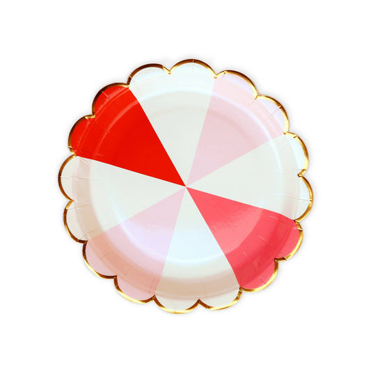 Pinwheel Heart Plate