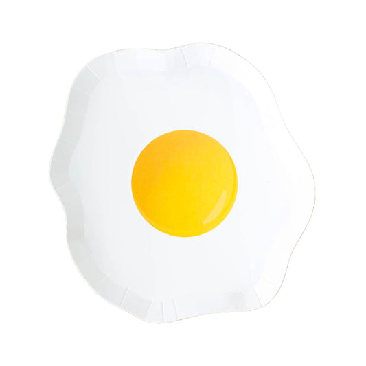 Yolks on You, Die-Cut Dessert Plates