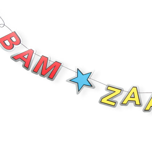 Bam Zaaap Pow Banner