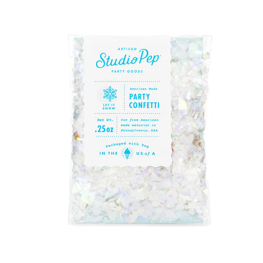 Let it Snow Artisan Confetti