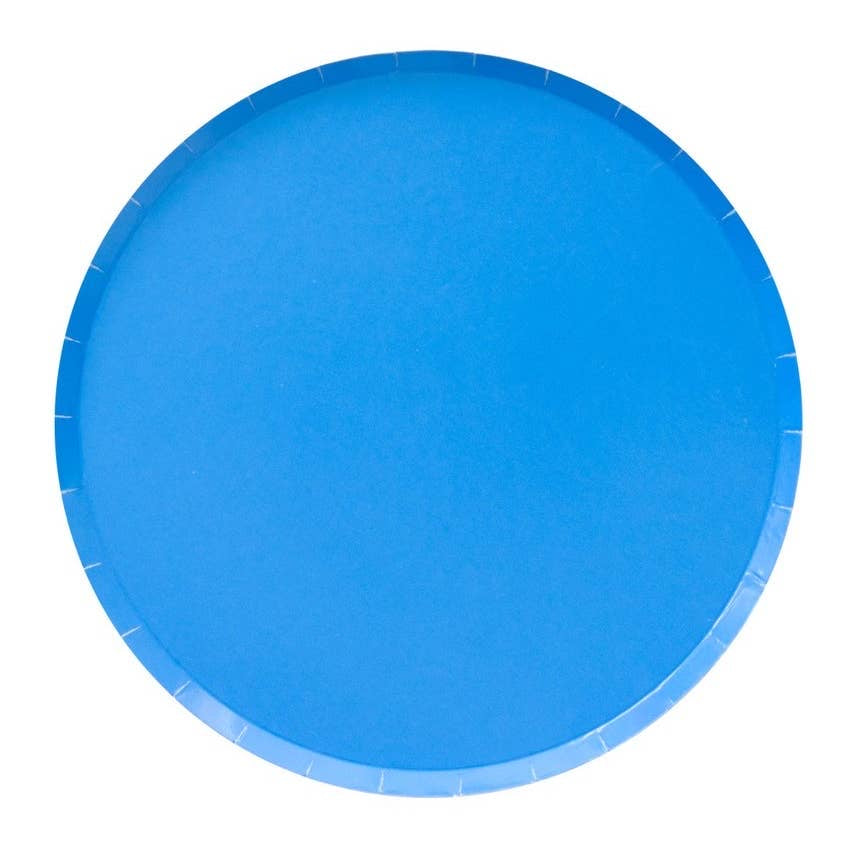 Pool Blue 9 inch Plates