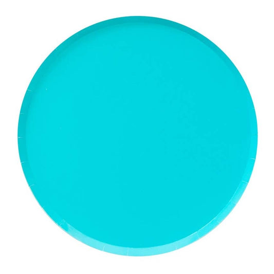 Sky Blue 9 inch Plates