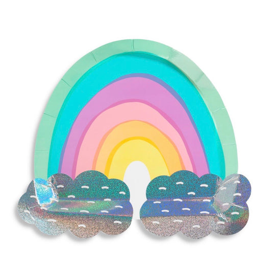 Over the rainbow plates